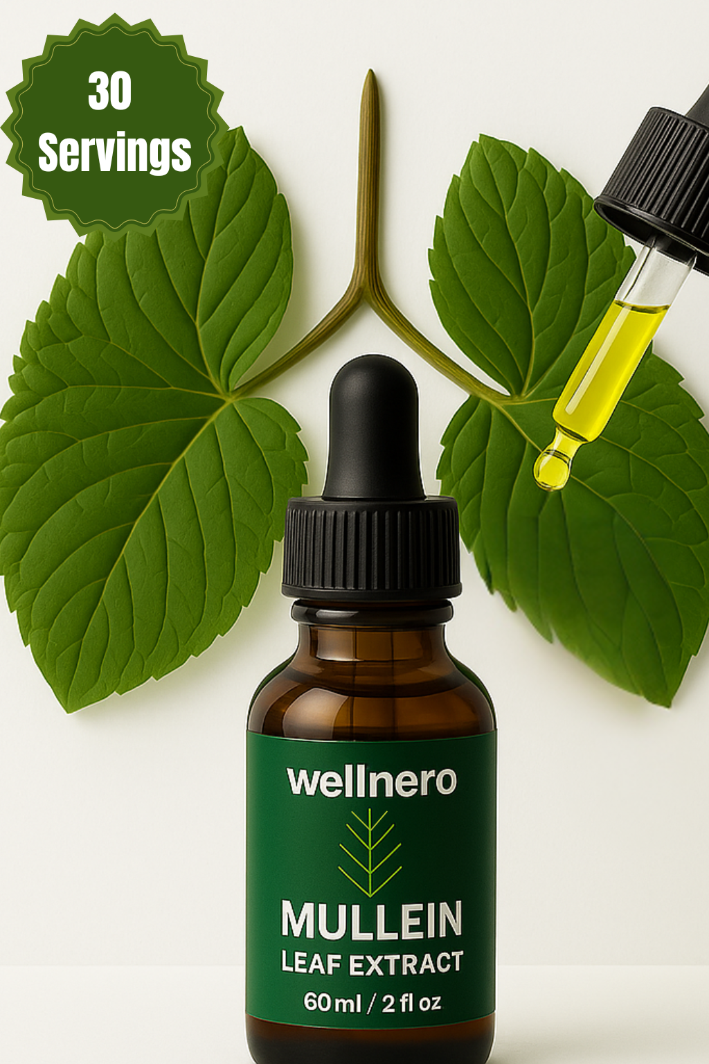 WellNero Mullein Lung Digestive Drops™
